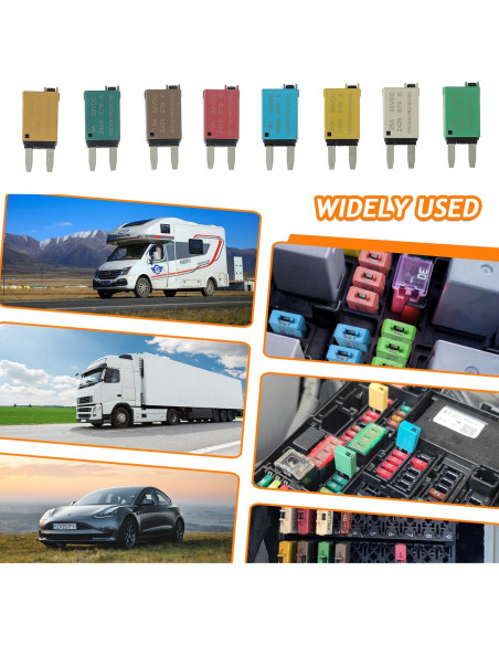 Disyuntor Manual E79 ATM 5A-30A para Automóvil y Barco