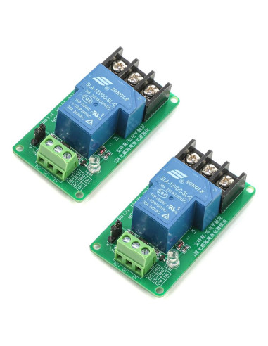 Módulo de Relé de Un Canal 12V 30A HiLetgo - Aislación Optoacoplador