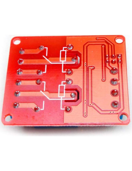 Módulo de Relé 2 Canales HiLetgo DC 12V Aislado 10A