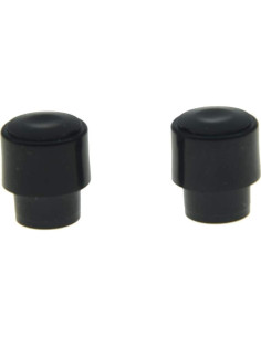 Puntas de Interruptor de Barril Negras KAISH para Telecaster - 2 Unidades 2