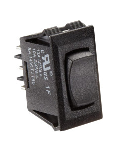 Interruptor de Palanca RV Designer S341 10A Negro SPDT