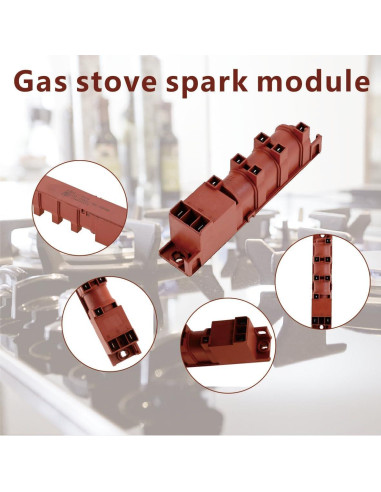 6 Encendedores de Chispa Tellfeel para Cocina a Gas 110/240V