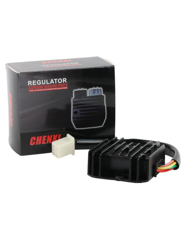 Regulador Rectificador 12V ChenXL 4 Hilos para Scooters y Motos