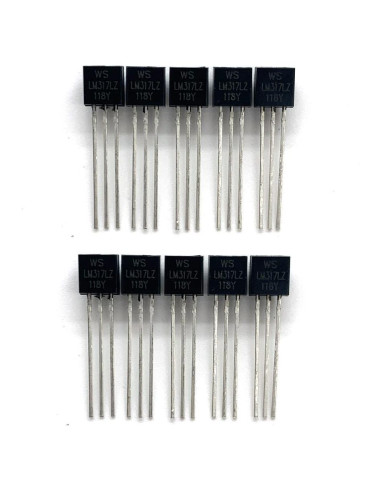 10 Reguladores de Voltaje LM317T 1.5A TO-220 XYwsh