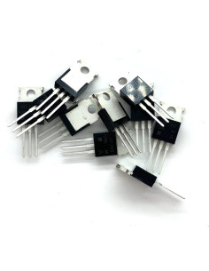 5 Transistores MOSFET IRF740 TO-220 400V 10A Vishay 2