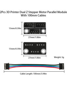 Módulo Paralelo Motor Paso a Paso Dual Z Aokin 2 Pcs 2