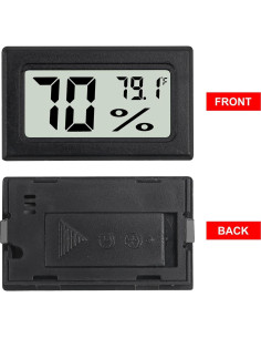 Termómetro Higrómetro Digital 3 Pcs Shutao Mini LCD Interior 2