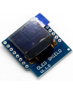 Mini OLED Shield HiLetgo 64x48 píxeles I2C 3.3V 2