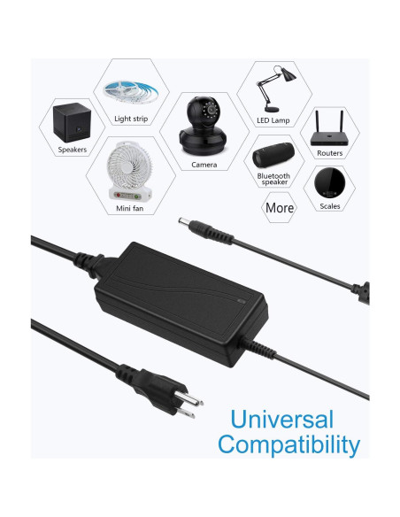 Adaptador de Corriente ALITOVE 24V 3A 72W para LED y CCTV