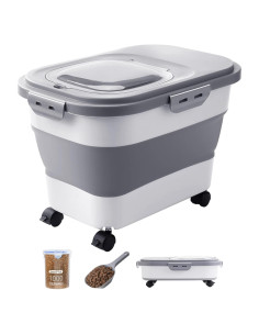 Contenedor de Almacenamiento de Comida para Perros DDMOMMY 10 kg