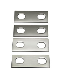 Conector de Barras de Bus VNSZNR 25mm Cobre Rojo 4 PCS