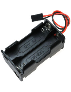 Soporte de Batería AA E-outstanding 4 Celdas 6V Negro 2