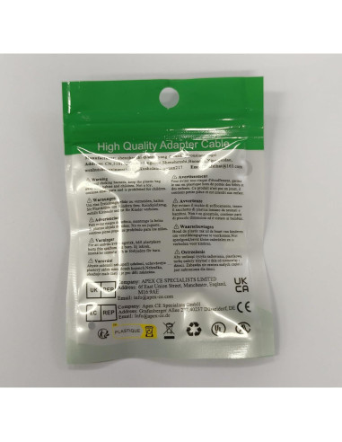 Conector USB 3.0 Impermeable QIANRENON Macho a Hembra 5Gbps