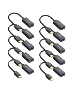 Adaptador Mini DisplayPort a HDMI TAIMEIDE 10 Paquete