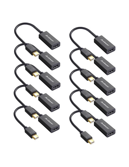 Adaptador Mini DisplayPort a HDMI TAIMEIDE 10 Paquete