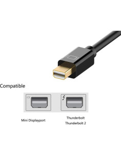 Adaptador Mini DisplayPort a HDMI TAIMEIDE 10 Paquete 2