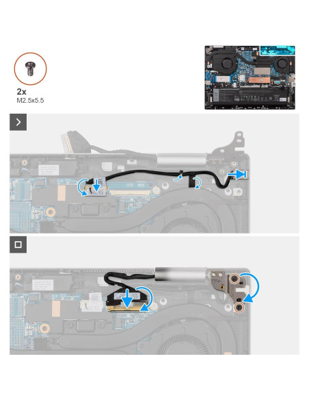 Conector de Alimentación DC Deal4GO para Dell Inspiron 16 PLUS 7630