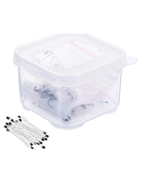 Termistores NTC uxcell 100 Pack 1K a 100K Ohm para Medición