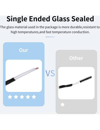 Termistor NTC100K Creality para Impresora 3D - Paquete de 5