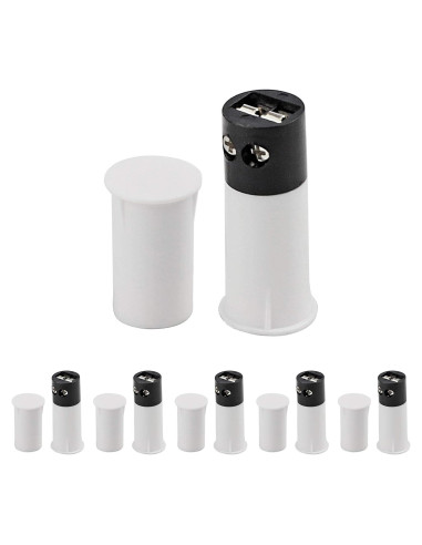 Sensor de Contacto Magnético BNYZWOT MC-33C para Puertas y Ventanas