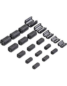 20 Clips de Cable de Ferrita FORSUN para Reducción de Ruido 2
