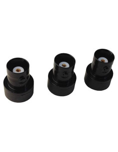 Conector Adaptador BNC Femenino a SMA Masculino Chiko - 3 Piezas