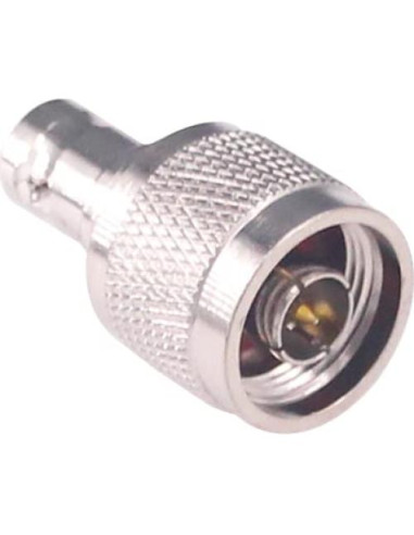 Adaptador Coaxial RF N Macho a BNC Hembra 2 Pcs - RFaha