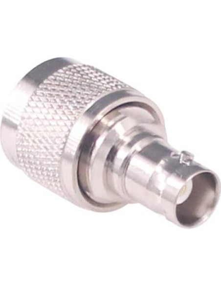 Adaptador Coaxial RF N Macho a BNC Hembra 2 Pcs - RFaha