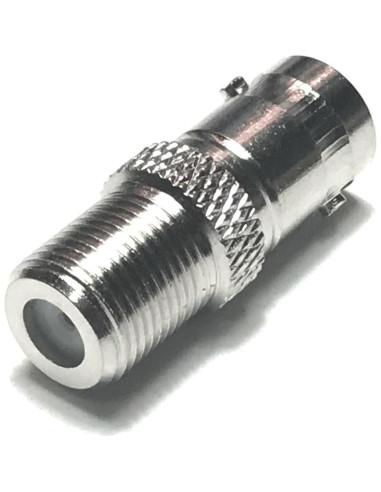 Adaptador BNC hembra a F tipo CESS - 4 unidades