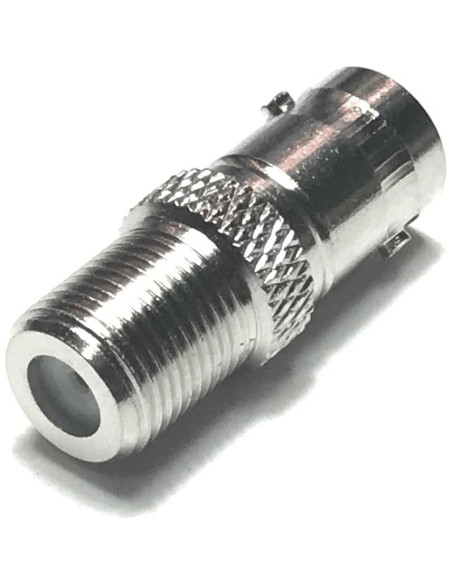 Adaptador BNC hembra a F tipo CESS - 4 unidades