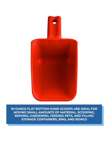 Cucharón de Plástico Remco 63004 16 oz Rojo Sin BPA