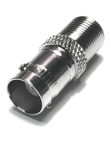Adaptador BNC hembra a F tipo CESS - 4 unidades