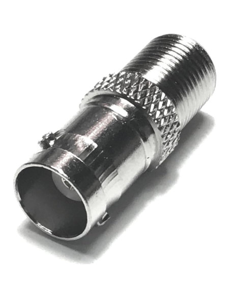 Adaptador BNC hembra a F tipo CESS - 4 unidades