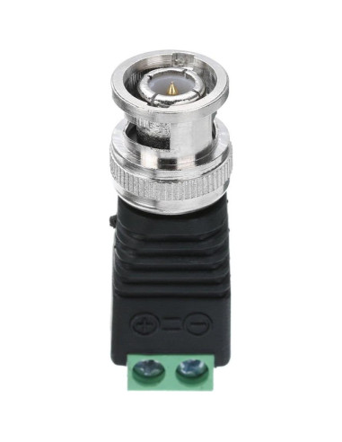 Conector Balun BNC Masculino CCTV 65 Pcs para Cat5/Cat6