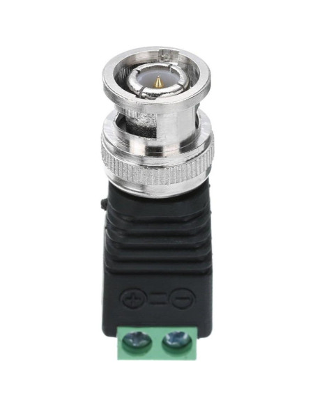 Conector Balun BNC Masculino CCTV 65 Pcs para Cat5/Cat6