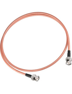 Adaptador BNC Macho a Macho Eightwood RG400 1 Metro Baja Pérdida 2