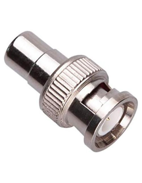 Adaptador BNC Macho a RCA Hembra Keple Niquelado 19.94g