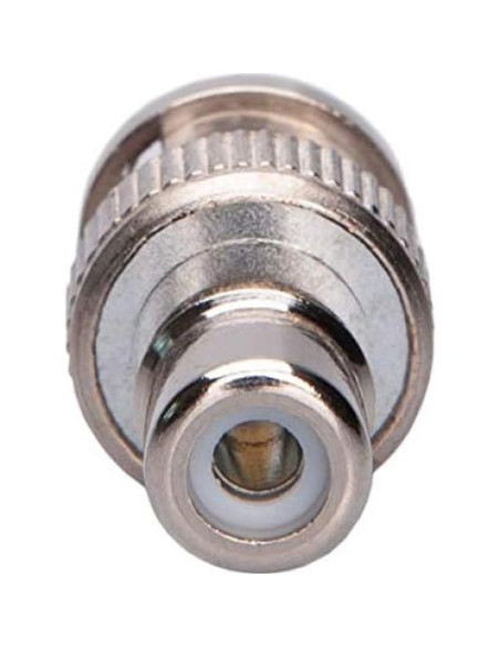 Adaptador BNC Macho a RCA Hembra Keple Niquelado 19.94g