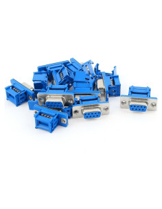 Conector IDC DB9 Hembra 9 Pines uxcell - Paquete de 10