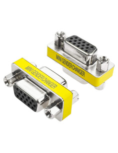 Acoplador VGA Femenino a Femenino 15 Pines 5 Pack AYECEHI