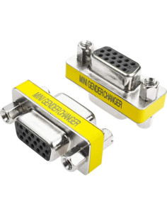 Acoplador VGA Femenino a Femenino 15 Pines 5 Pack AYECEHI 2