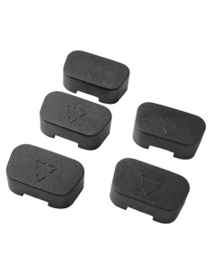 Tapa Antipolvo VGA SHANFEILU 50 Piezas 17mm x 9mm Negro