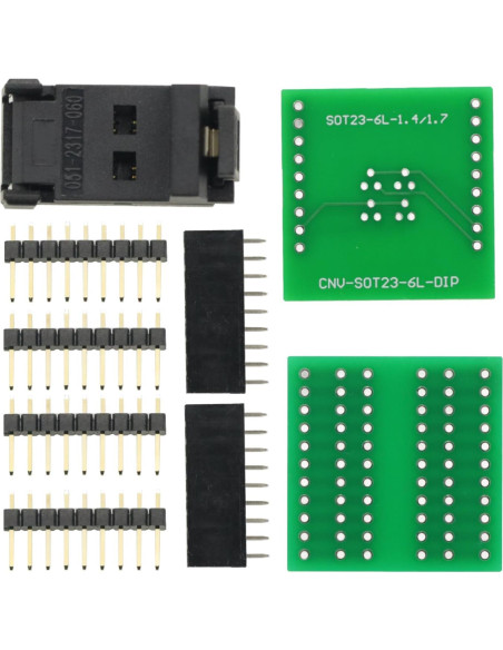 Adaptador de Programador IC SOT23-6L a DIP6 GODIYMODULES