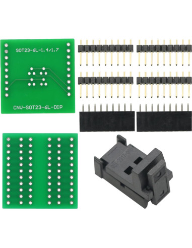 Adaptador de Programador IC SOT23-6L a DIP6 GODIYMODULES