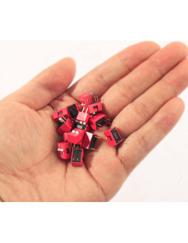 20 Interruptores Dip Deslizantes 2 Pines Juasky 2.54mm PCB