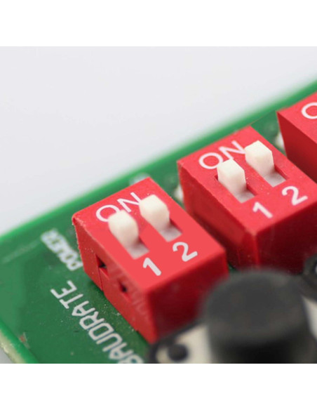 20 Interruptores Dip Deslizantes 2 Pines Juasky 2.54mm PCB