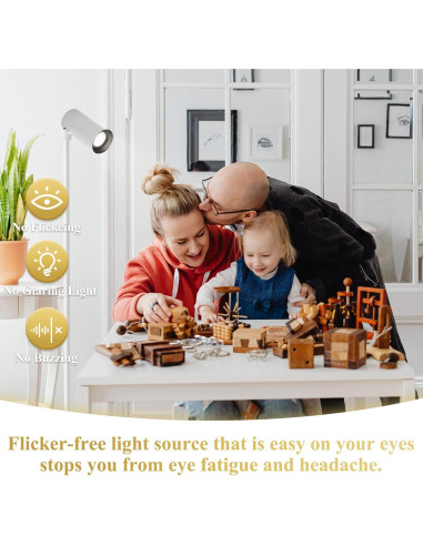 Bombilla LED DiCUNO MR16 regulable 6W 6000K GU5.3 Paquete de 10