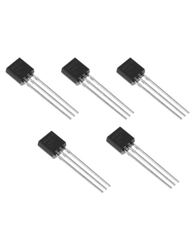 5 Sensores de Temperatura LM35DZ Bridgold - Precisión -55 a +150C