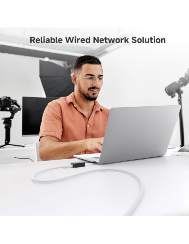 Cable Ethernet Cat 6 10Gbps Cable Matters 9.14m Blanco