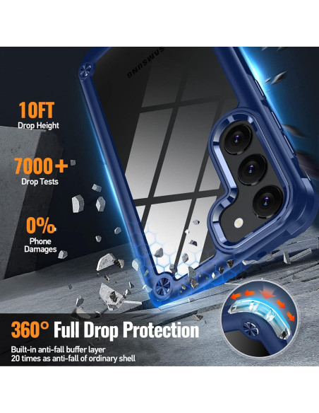 Funda Transparente Oterkin para Samsung Galaxy S23 Plus - Marino